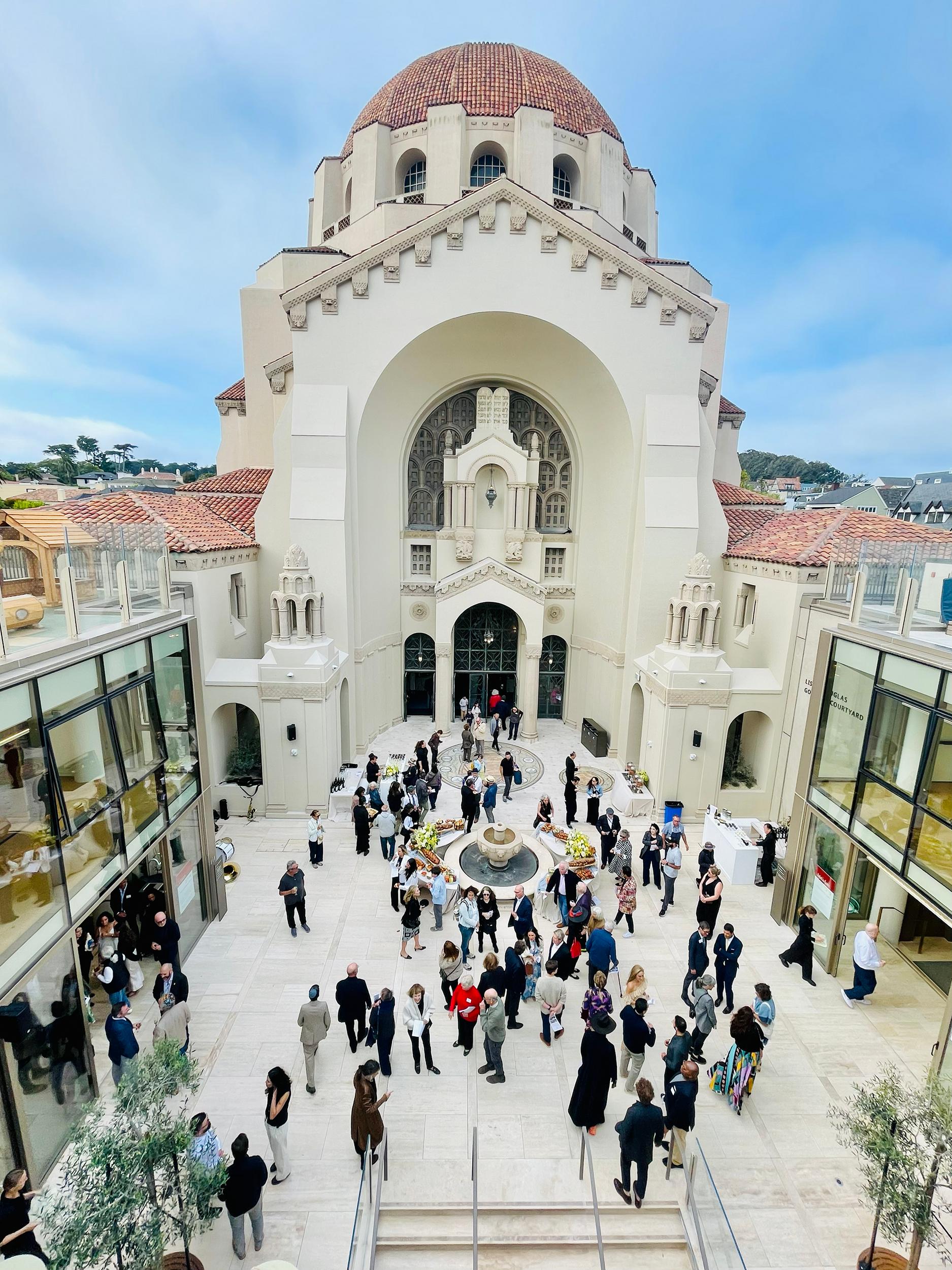 Congregation Emanu-El, Seismic Retrofit and Addition